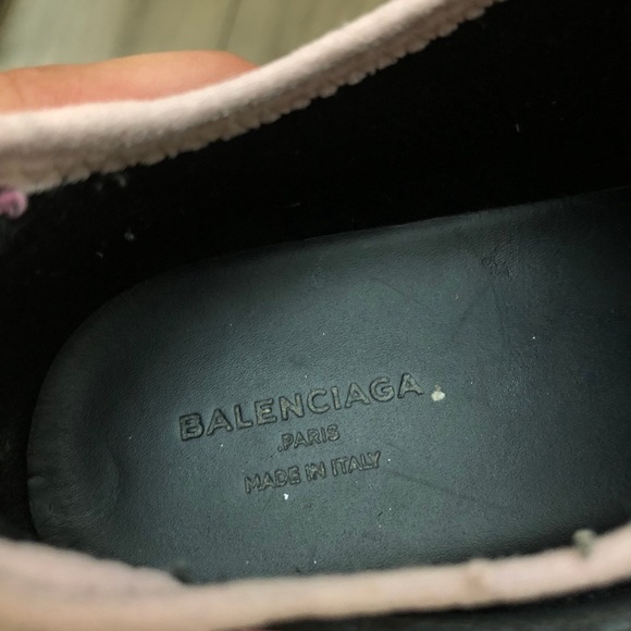 Balenciaga  “racerunners” black pink 100% Authentic Sz 37 EU - Picture 4 of 5